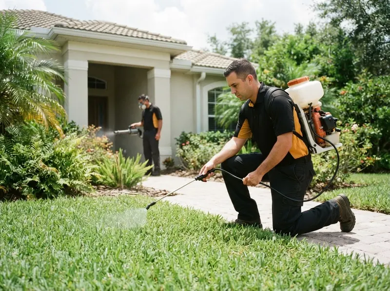 Flea and Tick Lawn and Interior Eradication in Orlando, FL