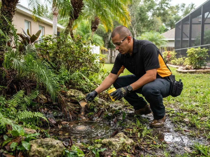 Mosquito Reduction and Standing Water Management in Orlando, FL